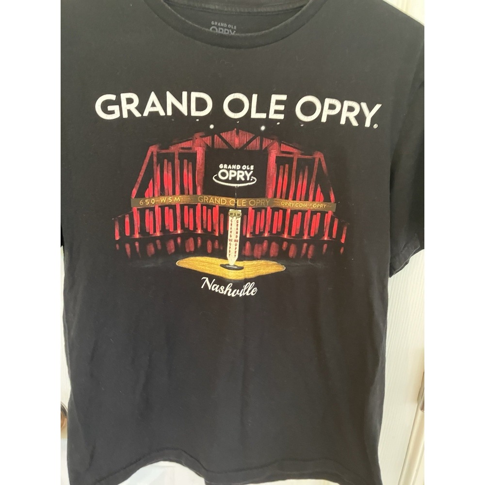 Grand Ole Opry Nashville Tennessee Country Music Venue Artist Band T-Shirt M